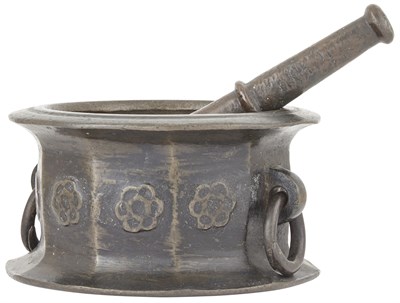 Lot 282 - Continental Bronze Mortar 16th/17th Century Of...