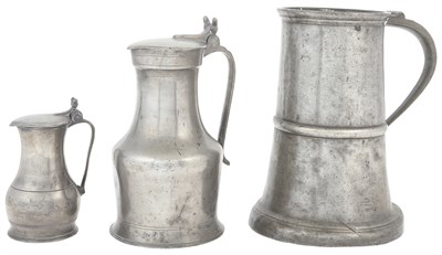 Lot 248 - Group of Pewter Articles Late 18th/19th...