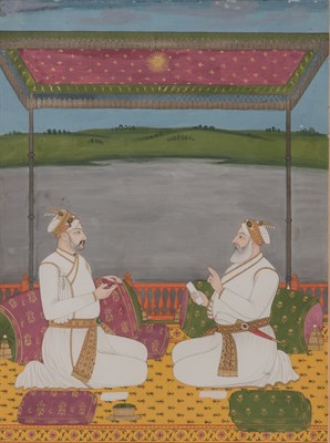Lot 325 - Framed Indian Gouache on Paper Miniature...