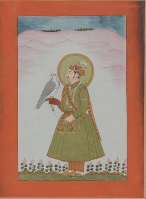 Lot 327 - Framed Indian Gouache on Paper Miniature...