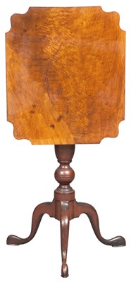 Lot 233 - Federal Mahogany Tilt-Top Tripod Stand Early...