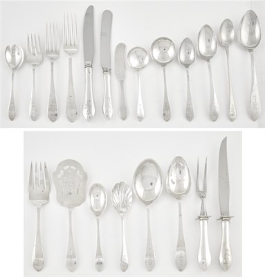 Lot 143 - Assembled American Sterling Silver Pointed...