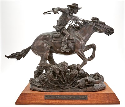 Lot 67 - Bob Scriver American, 1914-1999 The Winchester...