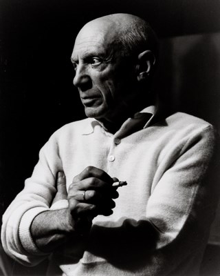 Lot 167 - CLERGUE, LUCIEN (1934-2014) Picasso a la...