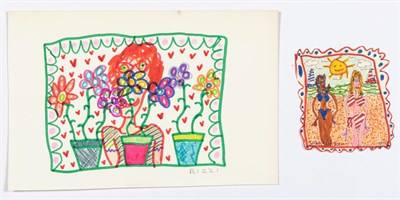Lot 84 - James Rizzi American, 1950-2011 (i) Flower...