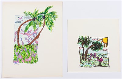 Lot 85 - James Rizzi American, 1950-2011 (i) Pink...