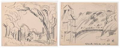 Lot 12 - Oscar Florianus Bluemner German/American, 1867-...