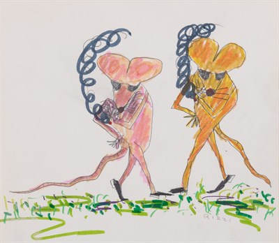 Lot 88 - James Rizzi American, 1950-2011 The Rat Pack...