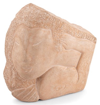 Lot 71 - Aharon Privier Israeli, 1902-1979 Mother and...