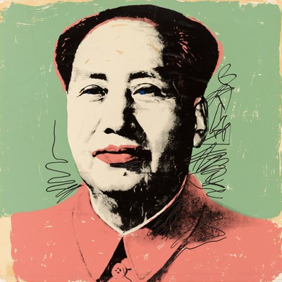 Lot 178 - Andy Warhol (1928-1987) MAO (FELDMAN/SCHELLMAN...