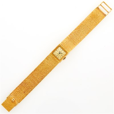 Lot 147 - Universal Gold Wristwatch, Retailed by Cartier