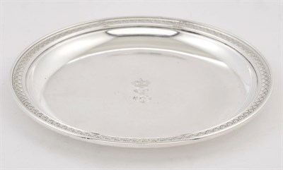Lot 118 - Fabergé Silver Tray Workmaster Konstantin...