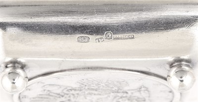 Lot 119 - Fabergé Silver Waiter Workmaster Julius...