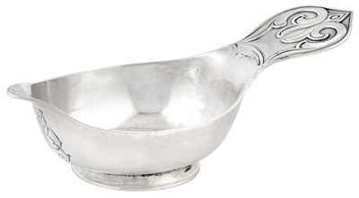 Lot 161 - Russian Silver Small Kovsh Grachev Brothers,...