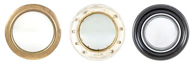 Lot 355 - Group of Three Convex Mirrors Comprising a...