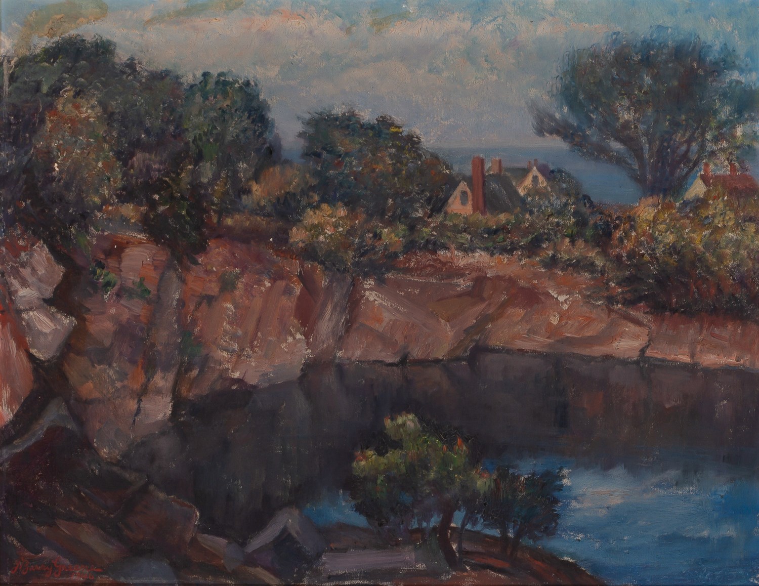 Lot 51 - J. Barry Greene American, 1895-1966 Quarry,...