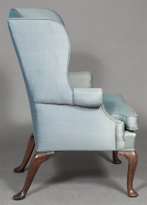 Lot 322 - George II Walnut Wing Armchair Second quarter...