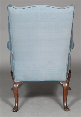 Lot 322 - George II Walnut Wing Armchair Second quarter...