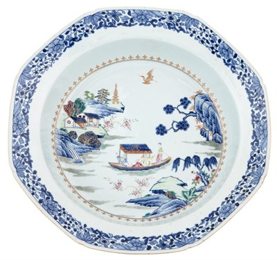 Lot 1023 - Chinese Export Porcelain Bowl 18th Century Of...