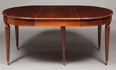 Lot 143 - Louis XVI Style Mahogany Extension Dining...