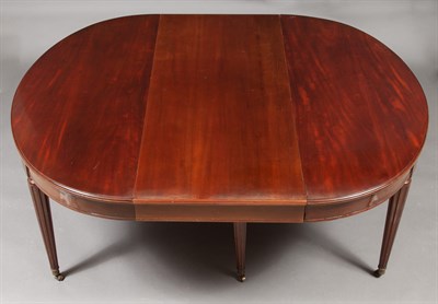 Lot 143 - Louis XVI Style Mahogany Extension Dining...