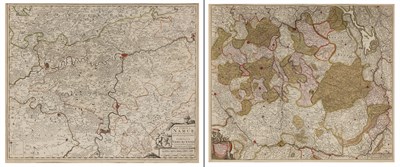 Lot 333 - [MAPS] Two 18th century European maps....