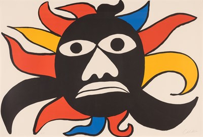 Lot 47 - Alexander Calder (1899-1976) SOLEIL NOIR Color...