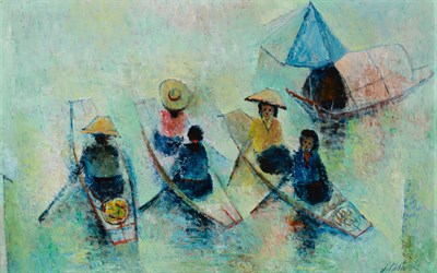 Lot 91 - Sawasdi Tantisuk Thai, 1925-2009 Floating...
