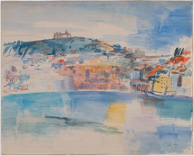 Lot 13 - Jean Dufy French, 1888-1964 La Baie de...
