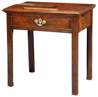 Lot 289 - George III Mahogany Architect's Table Third...