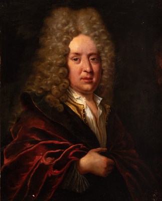Lot 28 - School of Nicolas de Largilliere Portrait of a...