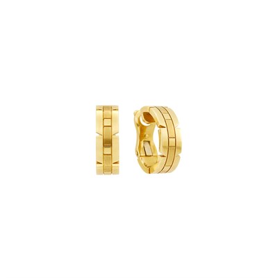 Lot 18 - Cartier Pair of Gold 'Panthère' Earclips