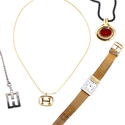 Lot 1303 - Group of Hermès Jewelry and Accessories