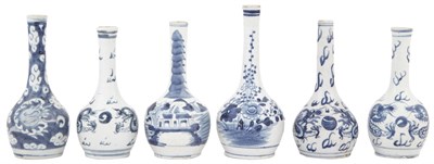 Lot 244 - Miscellaneous Group of Six Chinese Blue and...