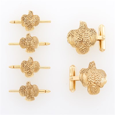 Lot 86 - Grainger McKoy Gold Dress Set