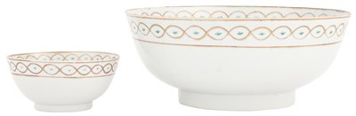 Lot 247 - Set of Two Chinese Export Porcelain Bowls Made...