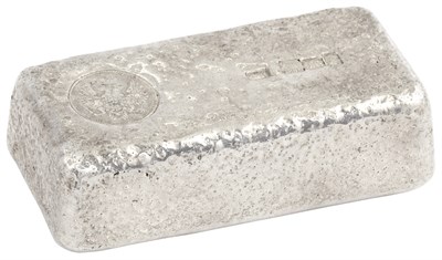 Lot 148 - Russian 96 Standard Silver Ingot Maker's mark...