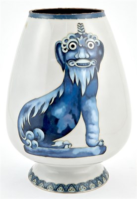 Lot 180 - A Japanese Cloisonné Vase Effaced studio mark,...