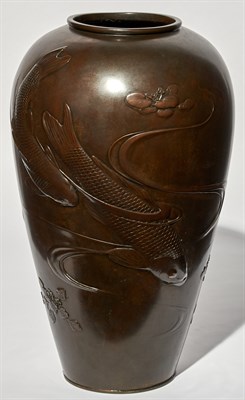Lot 188 - A Large and Impressive Japanese Patinated...