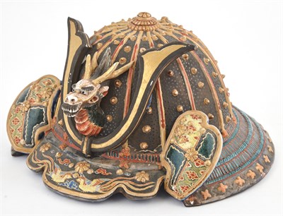 Lot 172 - An Unusual Japanese Satsuma Earthenware Model...