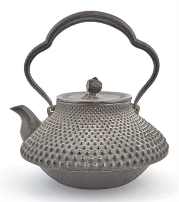Lot 98 - A Japanese Iron Tetsubin Studio of Oikawa...