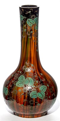Lot 100 - A Large Japanese Porcelain Bottle Vase...