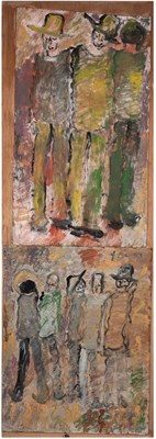 Lot 1052 - Purvis Young American, 1943-2010 Untitled...