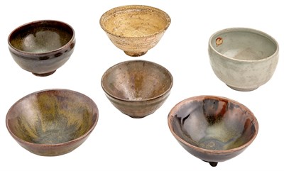 Lot 302 - A Group of Japanese Chawan Tea Bowls Edo-Meiji...