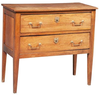 Lot 163 - Continental Neoclassical Provincial Walnut...