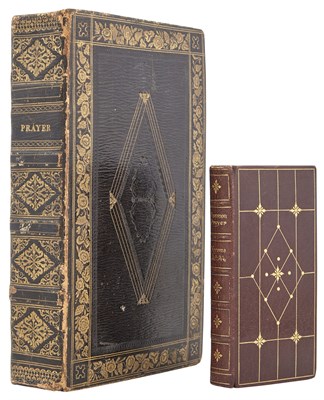 Lot 195 - [BINDINGS] Three nicely bound Books of Common...