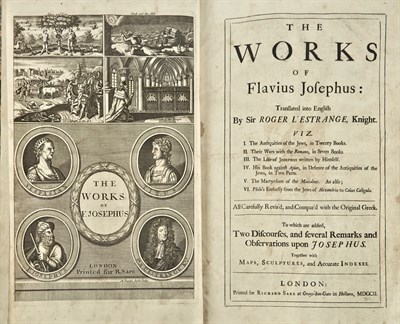Lot 141 - JOSEPHUS, FLAVIUS The works of Flavius...