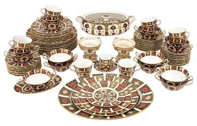 Lot 170 - Royal Crown Derby Porcelain Old Imari Pattern...