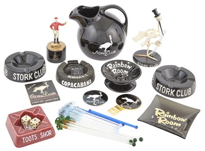Lot 177 - [NEW YORK SUPPER CLUBS] Group of vintage...