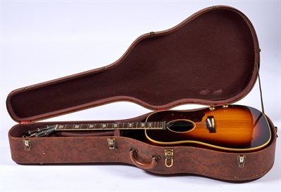 Lot 168 - [THE BEATLES] Replica Gibson electric-acoustic...